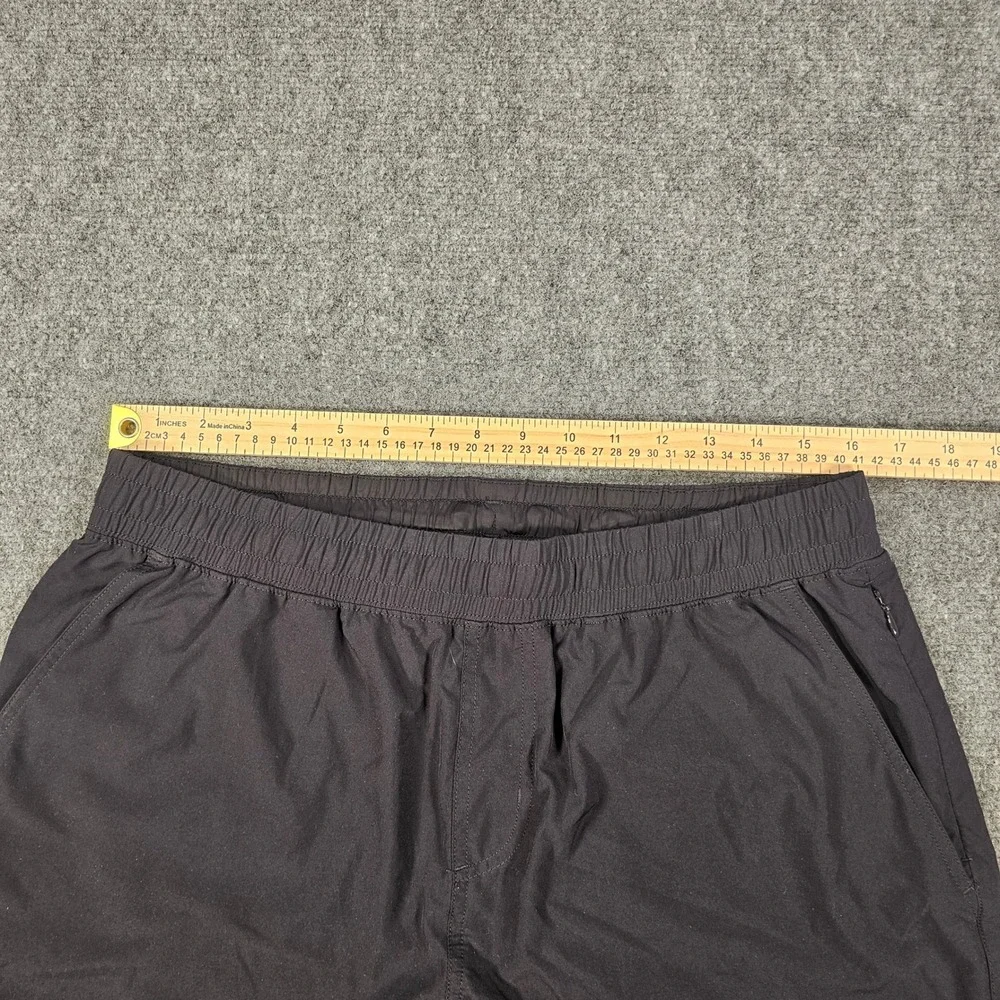 Rhone x Peloton Mens Training Shorts Black Size Large Elastic Waist L/G Active